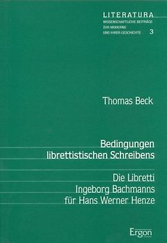Bedingungen librettistischen Schreibens
