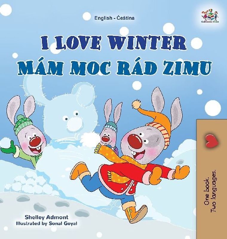 I Love Winter (English Czech Bilingual Book for Kids)