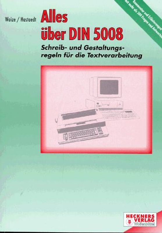 Alles über DIN 5008