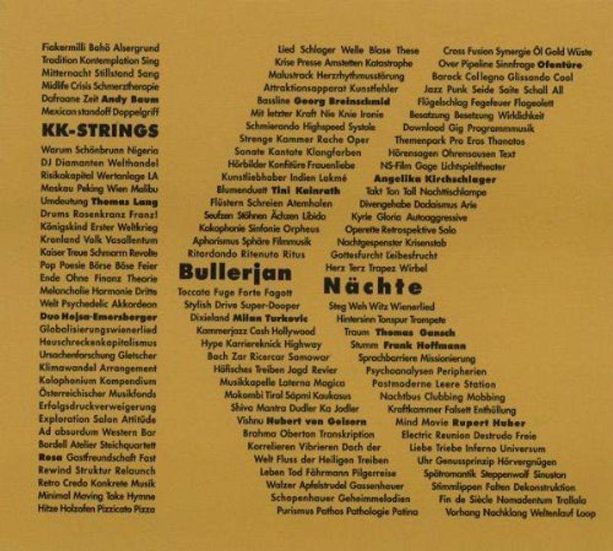 Kk-Strings - Bullerjan Nächte