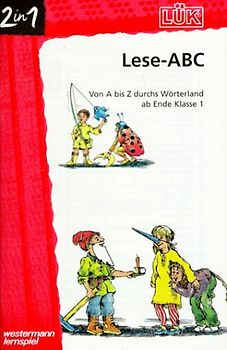 LÜK / LÜK. Deutsch / Lese-Abc Doppelband: von A bis Z durchs Wörterland ab Ende Klasse 1