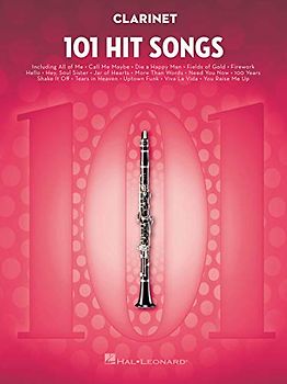 101 Hit Songs For Clarinet