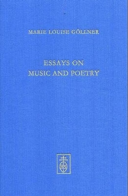 Essays on Music and Poetry in the late middle Ages