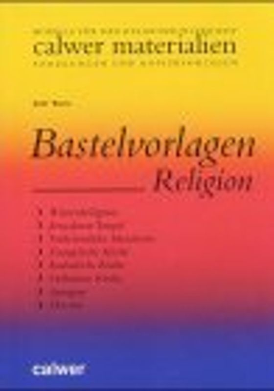Bastelvorlagen Religion