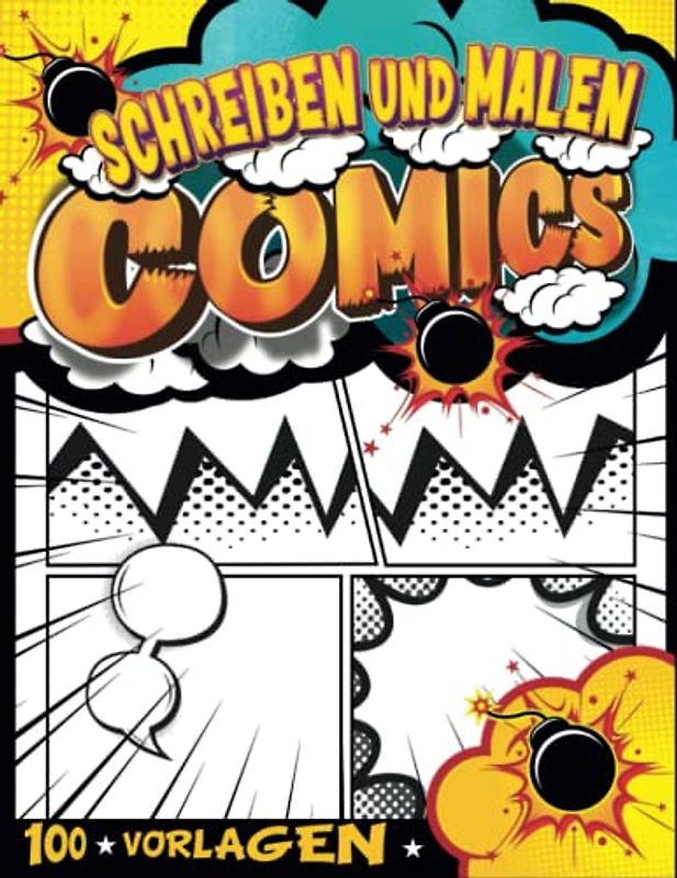 Comic Buch Zeichnen Lernen: Comic-Reisetagebuch Für Kinder | Comic-Bücher Für Jungen Im Alter Von 6-8 Jahren Schreiben Und Zeichnen