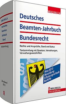 Deutsches Beamten-Jahrbuch Bundesrecht Taschenausgabe 2013