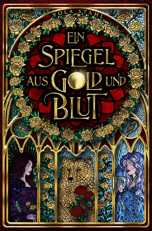 Ein Spiegel aus Gold und Blut