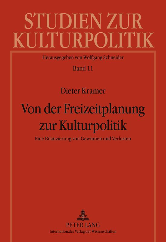 Von der Freizeitplanung zur Kulturpolitik