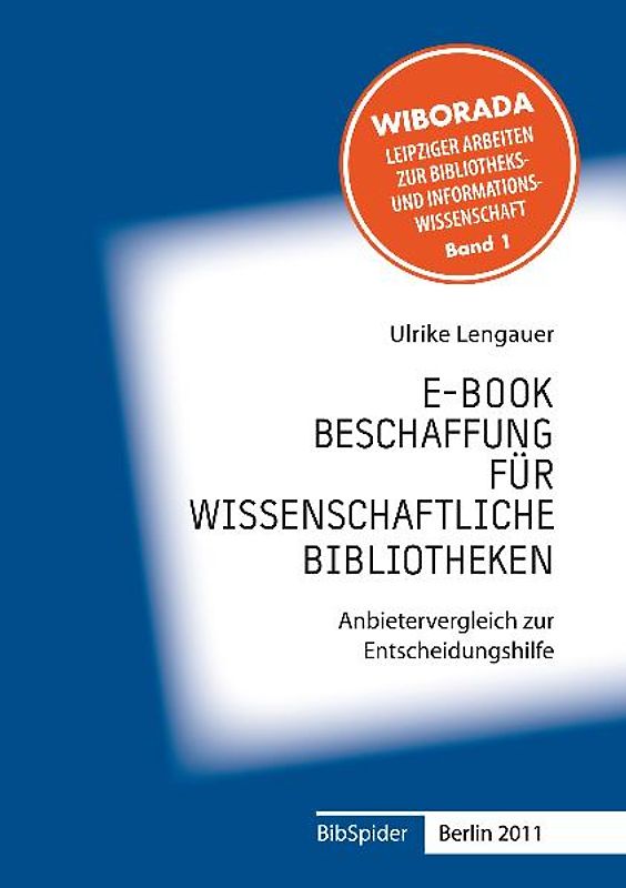 E-Book-Beschaffung für Wissenschaftliche Bibliotheken