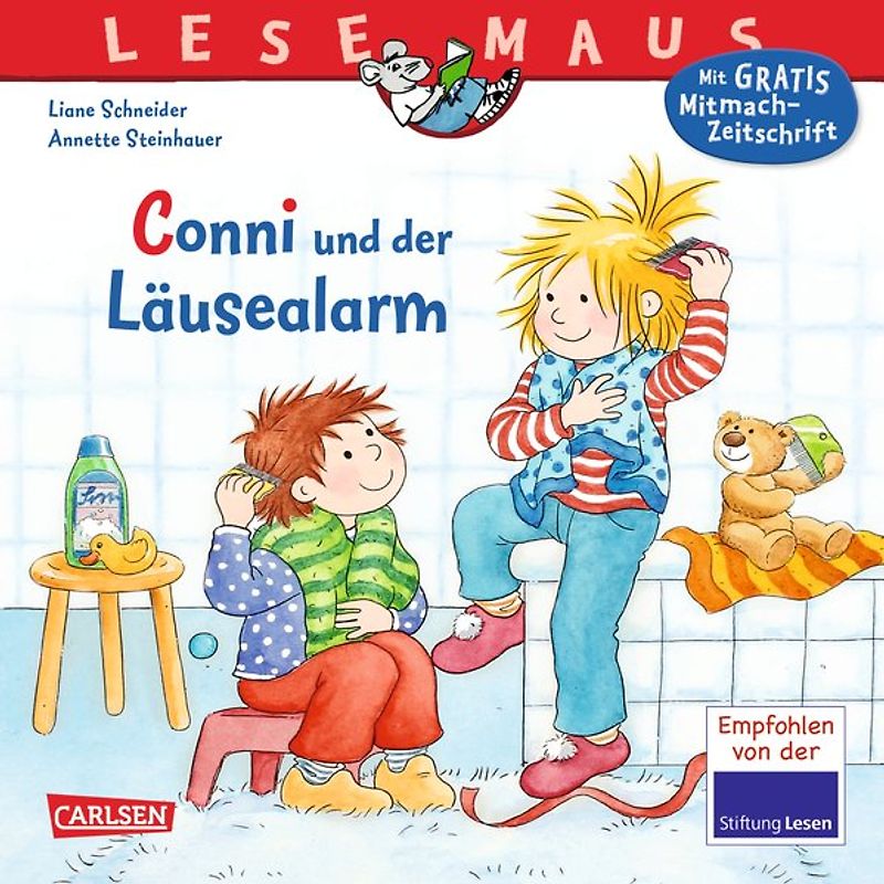 LESEMAUS 23: Conni und der Läusealarm