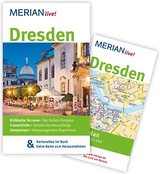 MERIAN live! Reiseführer Dresden und das Elbland