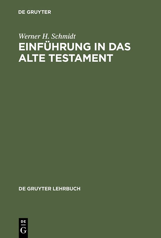 Einführung in das Alte Testament