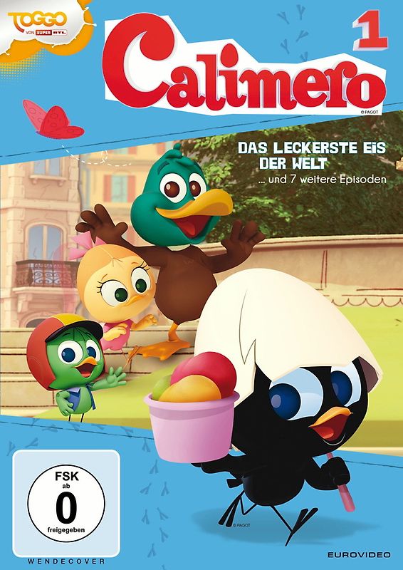 Calimero 1 - Das leckerste Eis der Welt und 7 weitere Episoden DVD