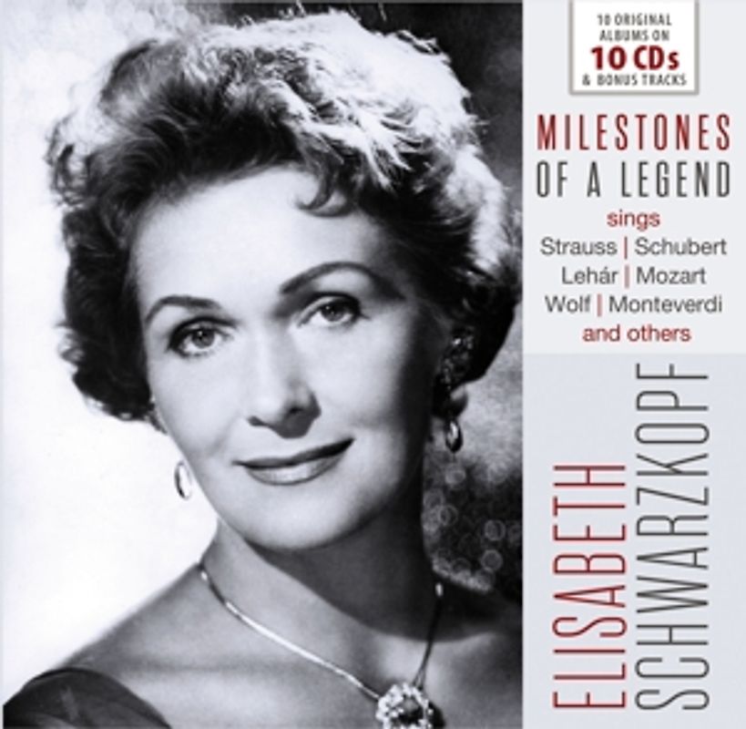 Schwarzkopf,Elisabeth - Elisabeth Schwarzkopf-Milestones Of A Legend [10 CDs]