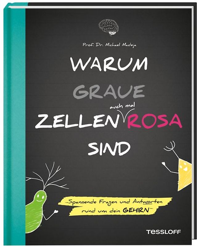 Warum graue Zellen auch mal rosa sind. Spannende Fragen und Antworten rund um dein Gehirn