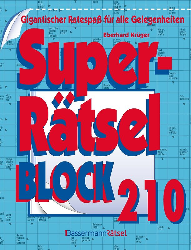 Superrätselblock 210 (5 Exemplare à 4,99 €)