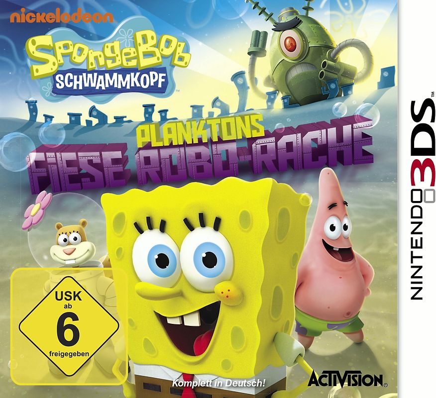 Spongebob Schwammkopf: Planktons Fiese Robo-Rache Nintendo 3DS