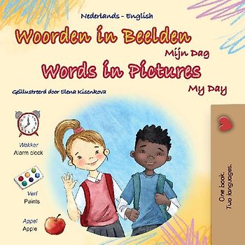 Words in Pictures - My Day (Dutch English Bilingual Children's Book)