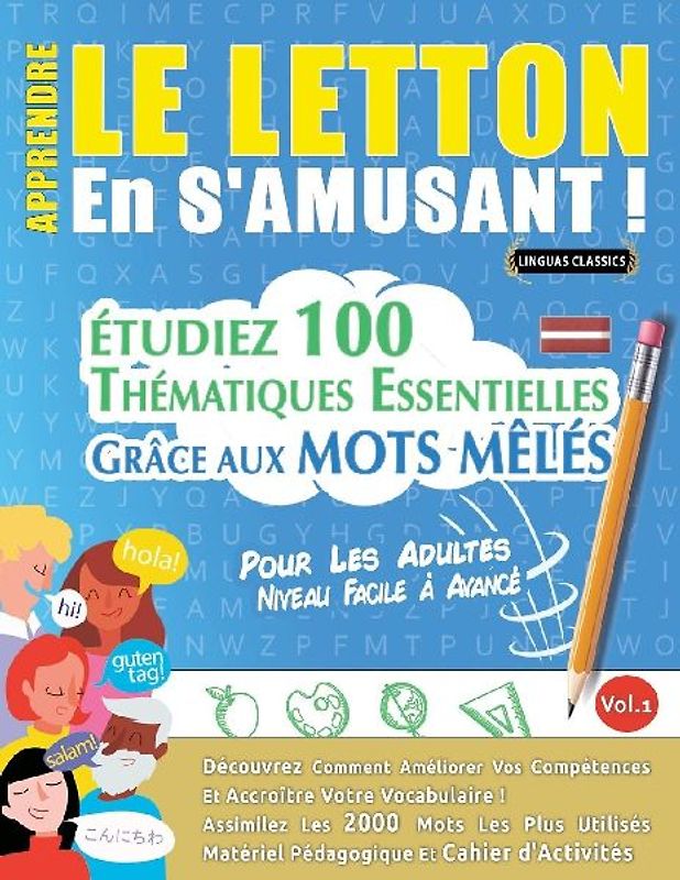 APPRENDRE LE LETTON EN S'AMUSANT - POUR LES ADULTES