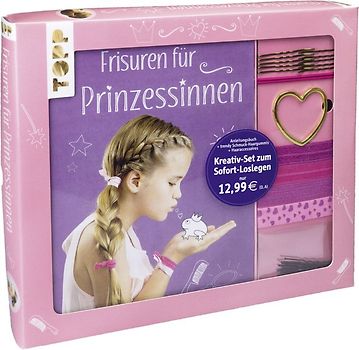 Kreativ-Set Frisuren für Prinzessinnen