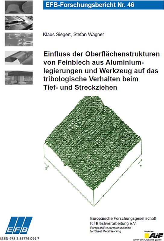 Einfluss der Oberflächenstrukturen von Feinblech aus Aluminiumlegierungen und Werkzeug auf das tribologische Verhalten beim Tief- und Streckziehen