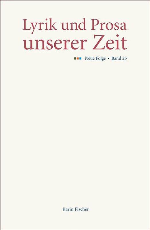 Lyrik und Prosa unserer Zeit