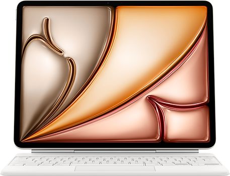 Apple Magic Keyboard blanc pour iPad Air 13" [clavier anglais, QWERTY]