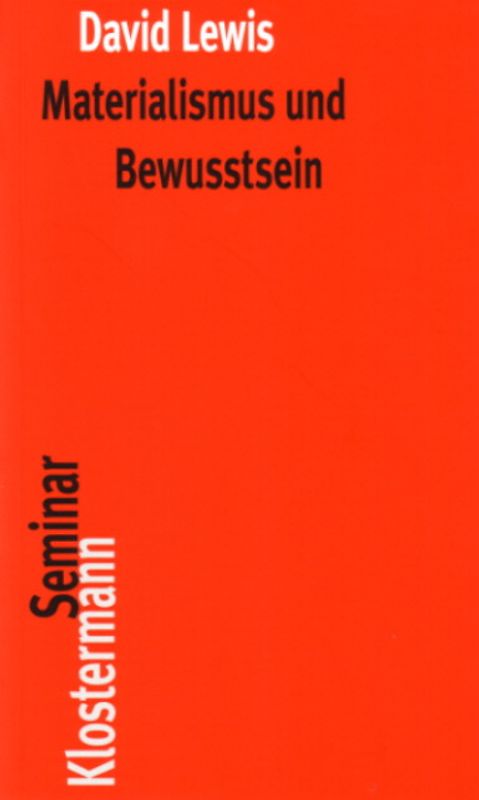 Materialismus und Bewusstsein