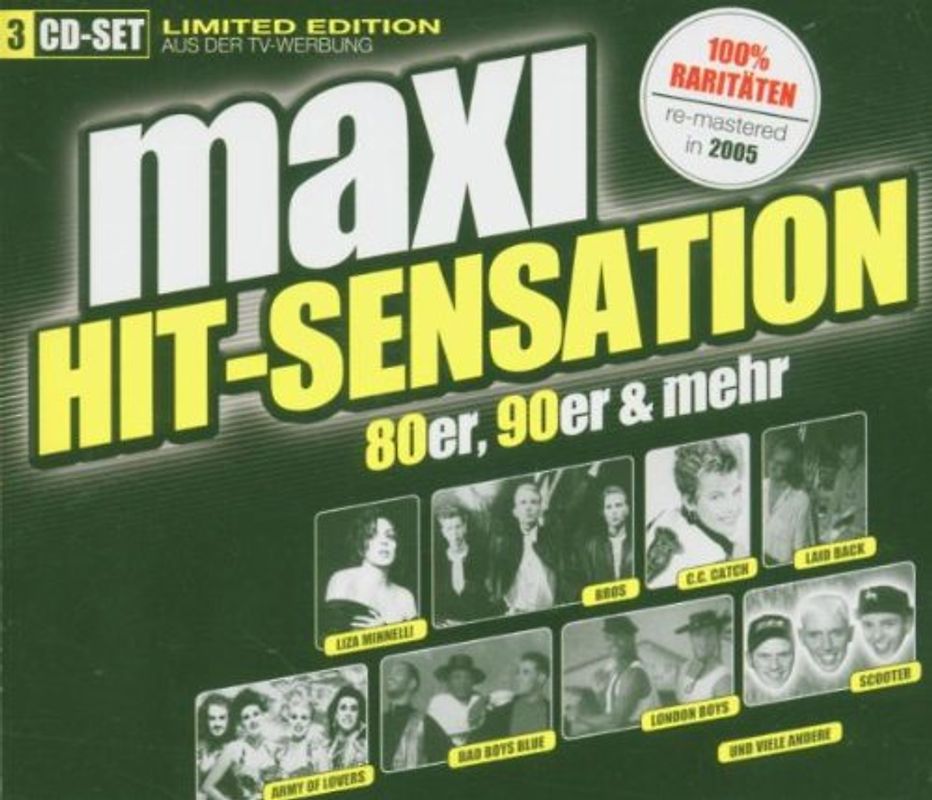 Various - Maxi Hit Sensation - 100% Raritäten