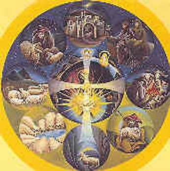 Der gute Hirte. Ein Kind wird uns geboren. Es wird ein Hirte sein. Es will die ganze Erde von Angst und Not befrei'n