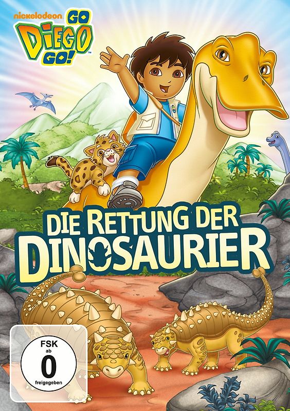 Go, Diego! Go! - Die Rettung der Dinosaurier DVD