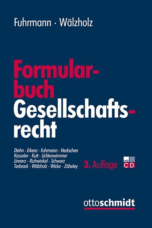 Formularbuch Gesellschaftsrecht