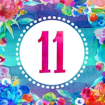 11: Geburtstag Mädchen Gästebuch, Elf Jahre Boho Gäste Geburtstagsbuch zum Eintragen - Blanko Erinnerungsalbum 11jährig mit Dekor Interior - Geburtstagswünsche Party Dekoration Buch Blau Pink Bunt