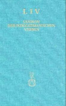 Lexikon der Indogermanischen Verben