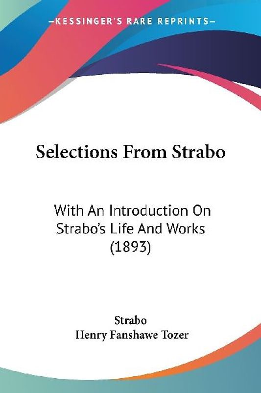 Selections From Strabo