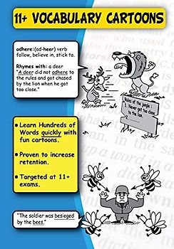 11+ Vocabulary Cartoons
