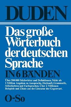 Duden - Das große Wörterbuch der deutschen Sprache in zehn Bänden - Band 5