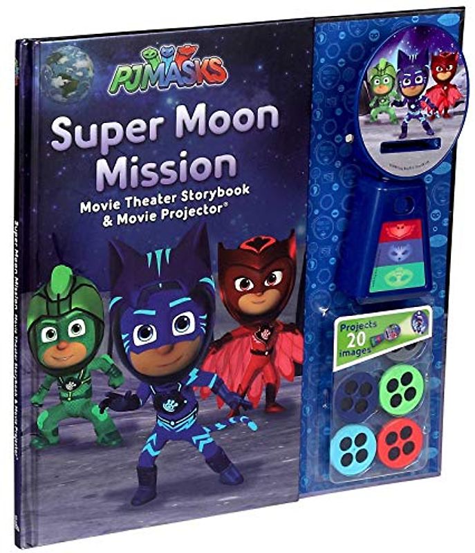 Pj Masks: Super Moon Mission Movie Theater & Storybook