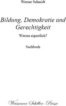 Bildung, Demokratie und Gerechtigkeit