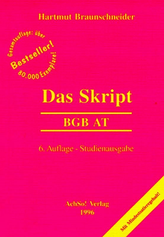 BGB AT. Studienausgabe