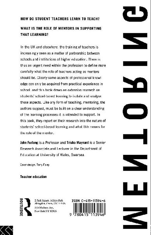 Mentoring Student Teachers