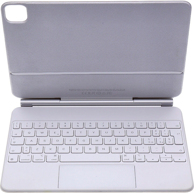 Apple Magic Keyboard weiß für das iPad Pro 11" (3. Generation) und iPad Air (5. Generation) [englisches Tastaturlayout, QWERTY]