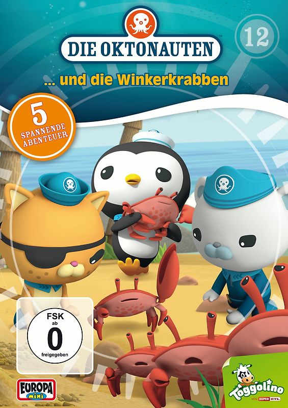 Die Oktonauten 12 - ...und die Winkerkrabben DVD