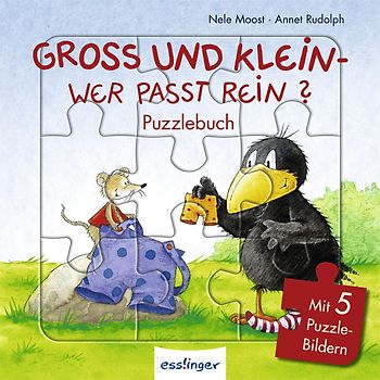 Groß und Klein - wer passt rein? Puzzlebuch