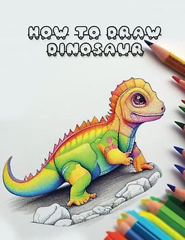 How to Draw Dinosaurs: A Step-by-Step Guide for Kids: Learn to Draw and Color Your Favorite Dinosaurs in Easy Steps!