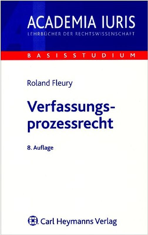 Verfassungsprozessrecht