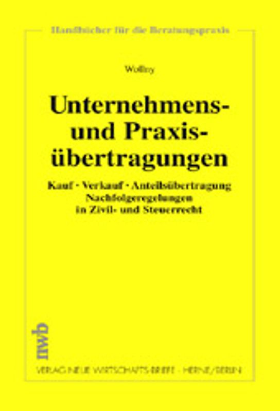 Unternehmens- und Praxisübertragungen