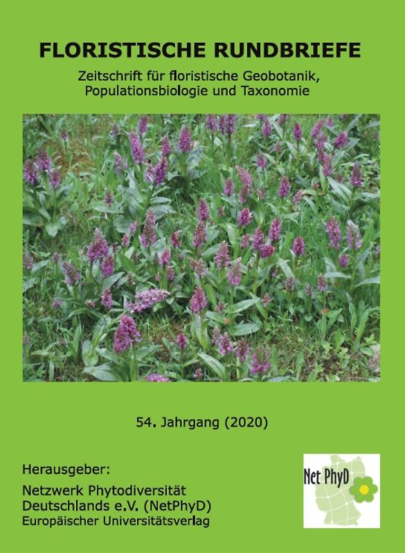 Floristische Rundbriefe 2020, Jg. 54