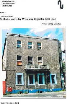 Schlesien / Schlesien unter der Weimarer Republik 1918-1933