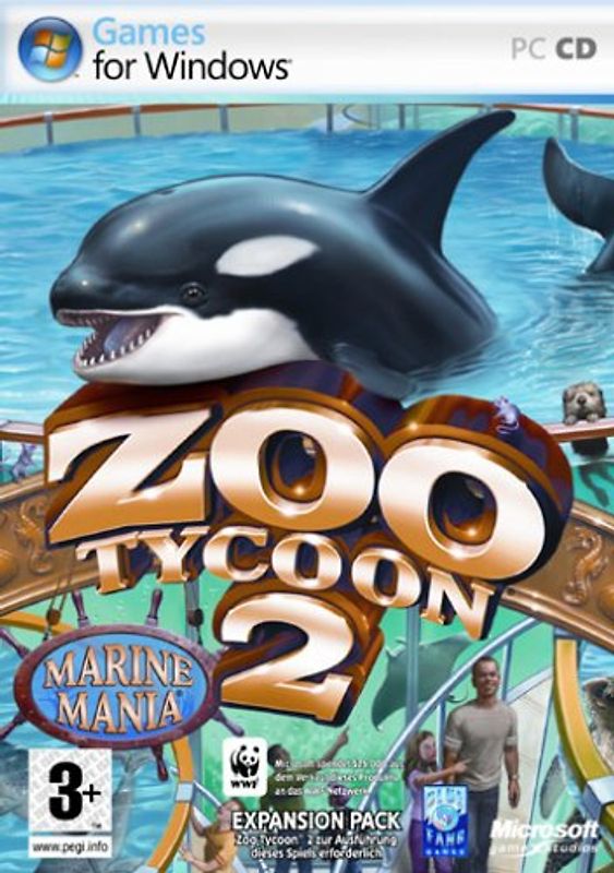 Zoo Tycoon 2: Marine Mania [Internationale Version, AddOn] PC Spiele